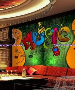 Vẽ Tranh Tường Quán Bar, Karaoke và CLUB