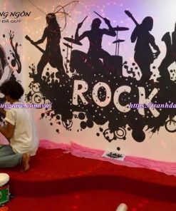 Vẽ Tranh Tường Quán Bar, Karaoke và CLUB