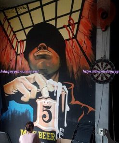 Vẽ Tranh Tường Quán Bar, Karaoke và CLUB