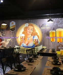 Vẽ Tranh Tường Quán Bar, Karaoke và CLUB