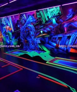 Vẽ Tranh Tường Quán Bar, Karaoke và CLUB