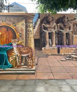 Vẽ tranh tường quán cafe, trà sữa, trà chanh