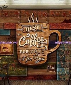 Vẽ tranh tường quán cafe, trà sữa, trà chanh