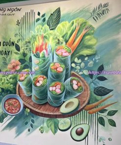 vẽ tranh tường quán nhậu, quán bia (Beer)