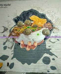 vẽ tranh tường quán nhậu, quán bia (Beer)