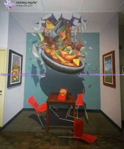 vẽ tranh tường quán nhậu, quán bia (Beer)