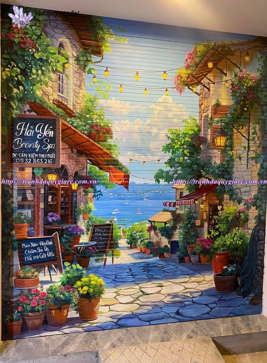 vẽ tranh tường quán nhậu, quán bia (Beer)