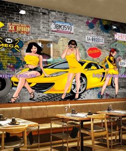 vẽ tranh tường quán nhậu, quán bia (Beer)