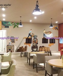 vẽ tranh tường quán nhậu, quán bia (Beer)