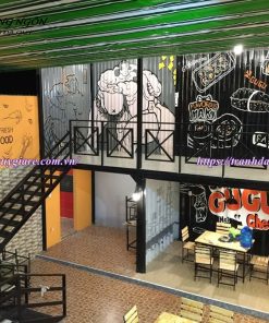 vẽ tranh tường quán nhậu, quán bia (Beer)