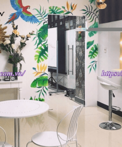 Vẽ Tranh Tường Spa, thẩm mỹ viện