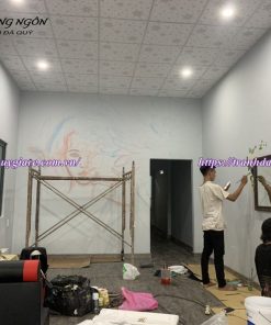 Vẽ Tranh Tường Spa, thẩm mỹ viện