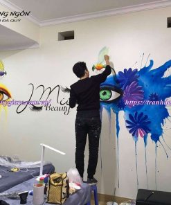 Vẽ Tranh Tường Spa, thẩm mỹ viện