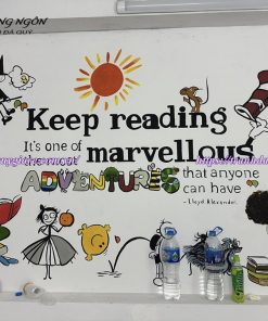 vẽ tranh tường tại trường THCS và THPT