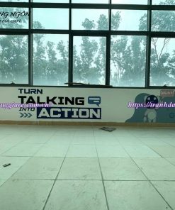 vẽ tranh tường tại trường THCS và THPT