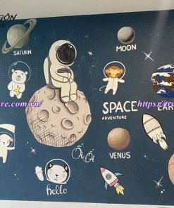 vẽ tranh tường tại trường THCS và THPT