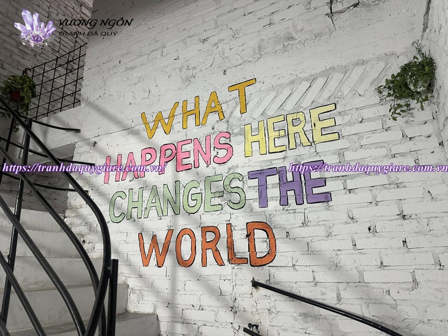 vẽ tranh tường tại trường THCS và THPT