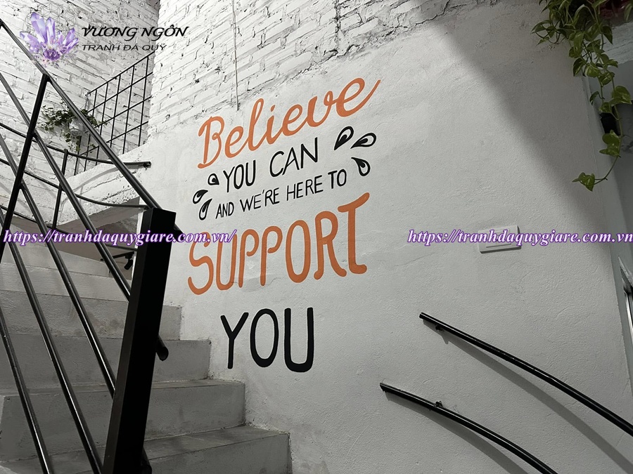 vẽ tranh tường tại trường THCS và THPT