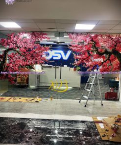 Vẽ Tranh Tường Trang Trí Ngày Tết