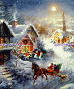 Vẽ Tranh Tường Trang Trí Noel, giáng sinh