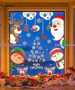 Vẽ Tranh Tường Trang Trí Noel, giáng sinh