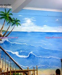 Vẽ Tranh Tường Trang Trí Noel, giáng sinh