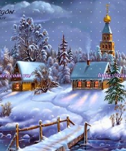 Vẽ Tranh Tường Trang Trí Noel, giáng sinh