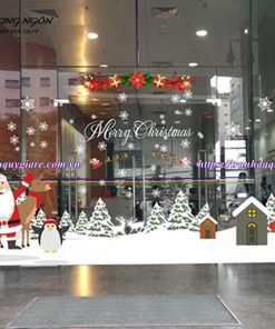 Vẽ Tranh Tường Trang Trí Noel, giáng sinh