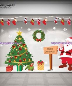 Vẽ Tranh Tường Trang Trí Noel, giáng sinh