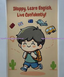 vẽ tranh tường trường tiểu học