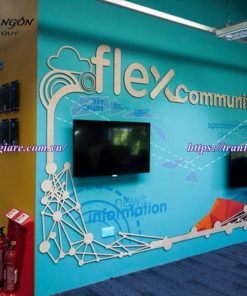 vẽ tranh tường văn phòng công ty