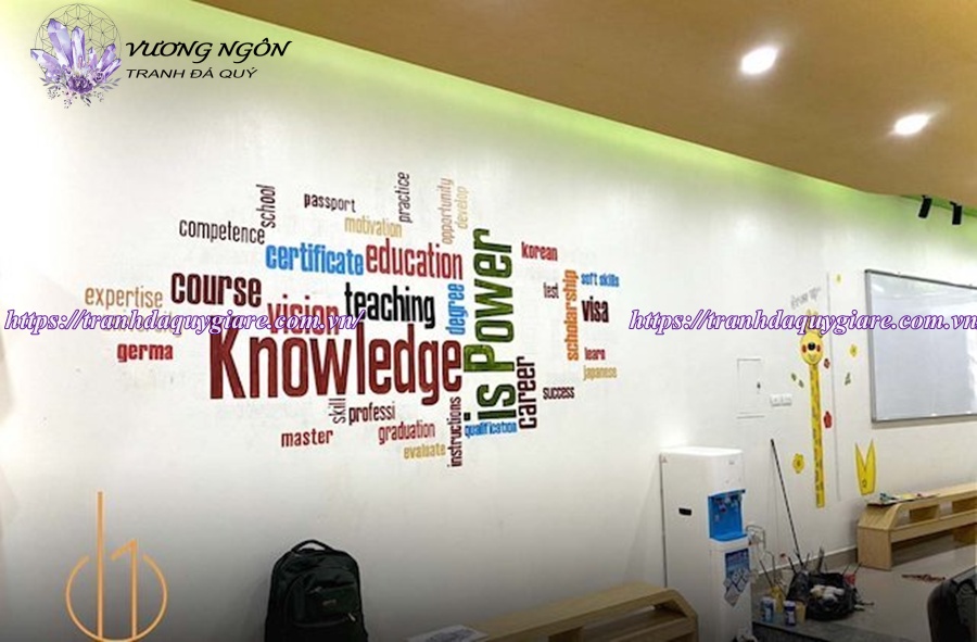 vẽ tranh tường văn phòng công ty